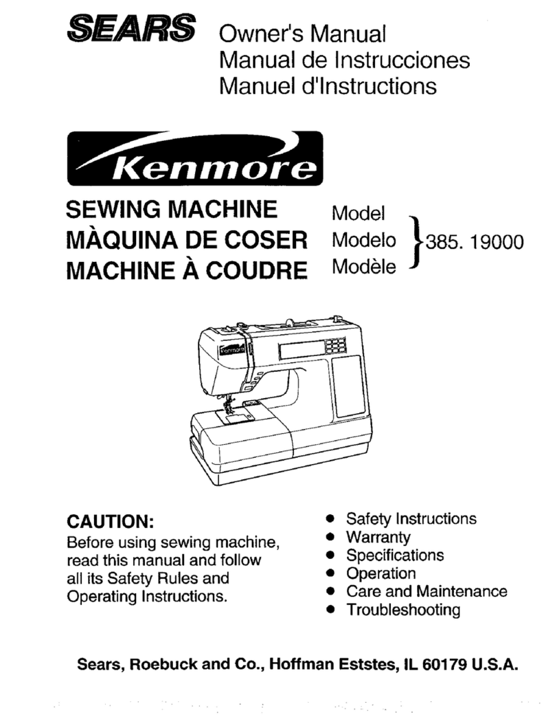 Kenmore 385. 19000 owner's manual