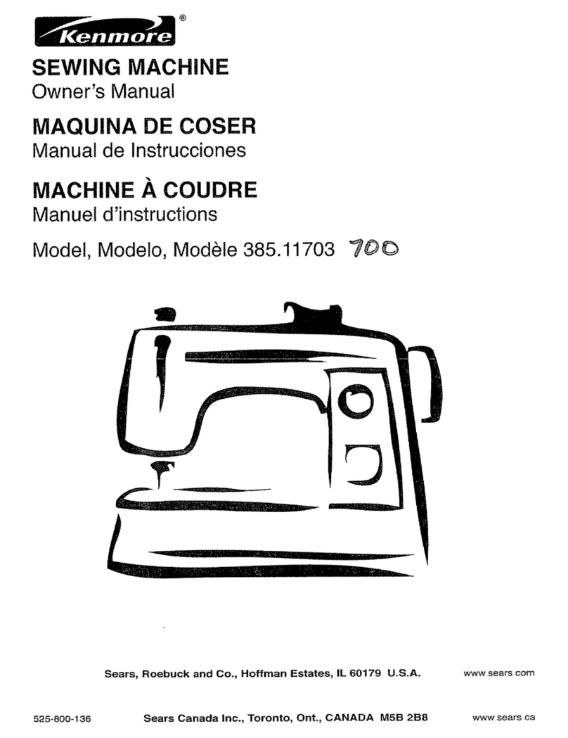 Kenmore 385.11703 User manual