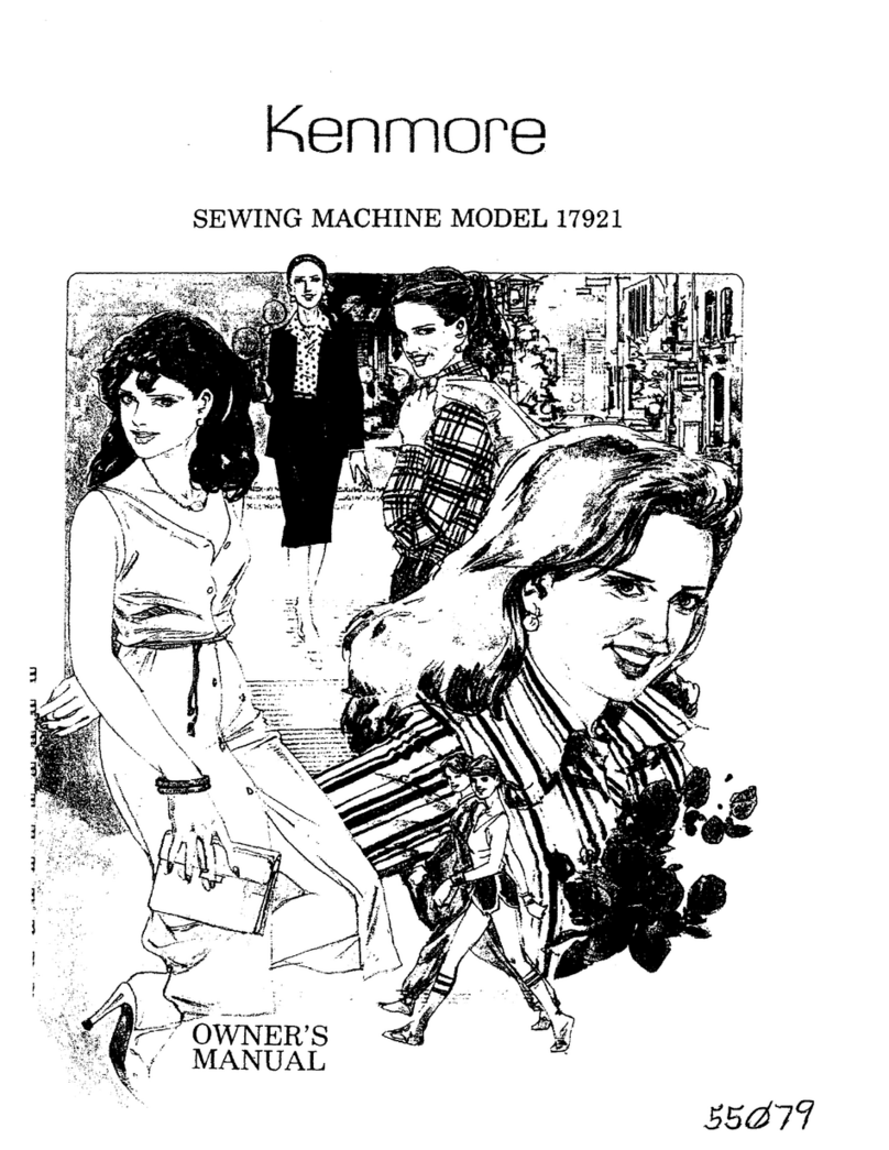 Kenmore 17921 owner's manual