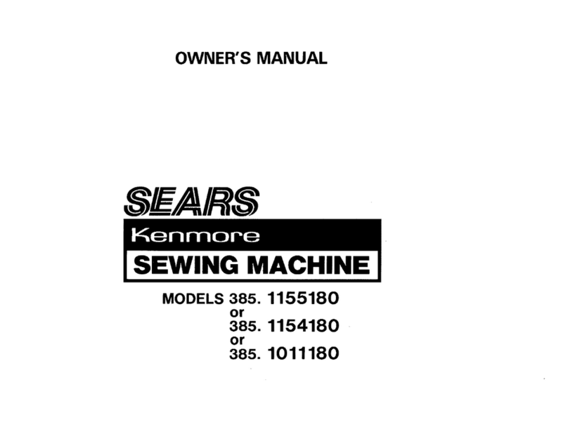 Kenmore 385.101118 owner's manual