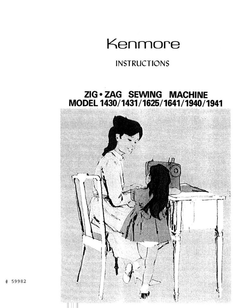 Kenmore 1430 instructions
