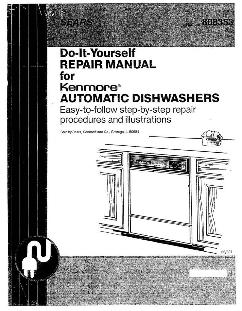 Kenmore 808353 Operating instructions