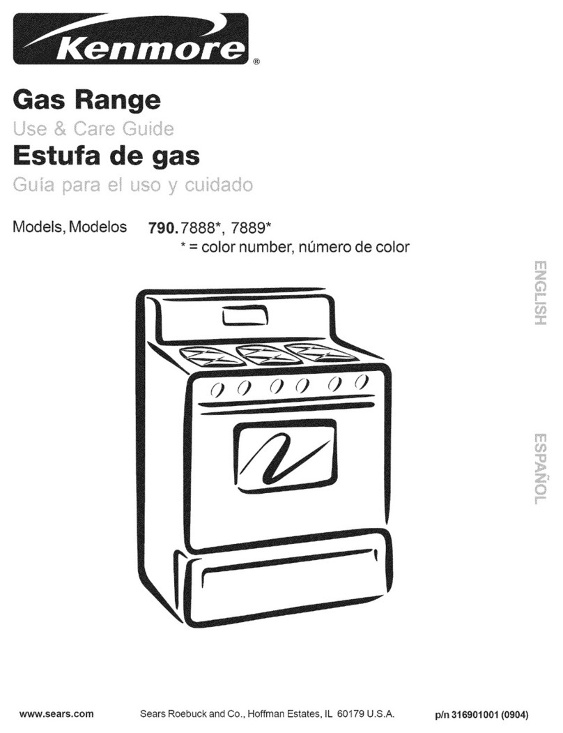 Kenmore 790.7888 Series User manual