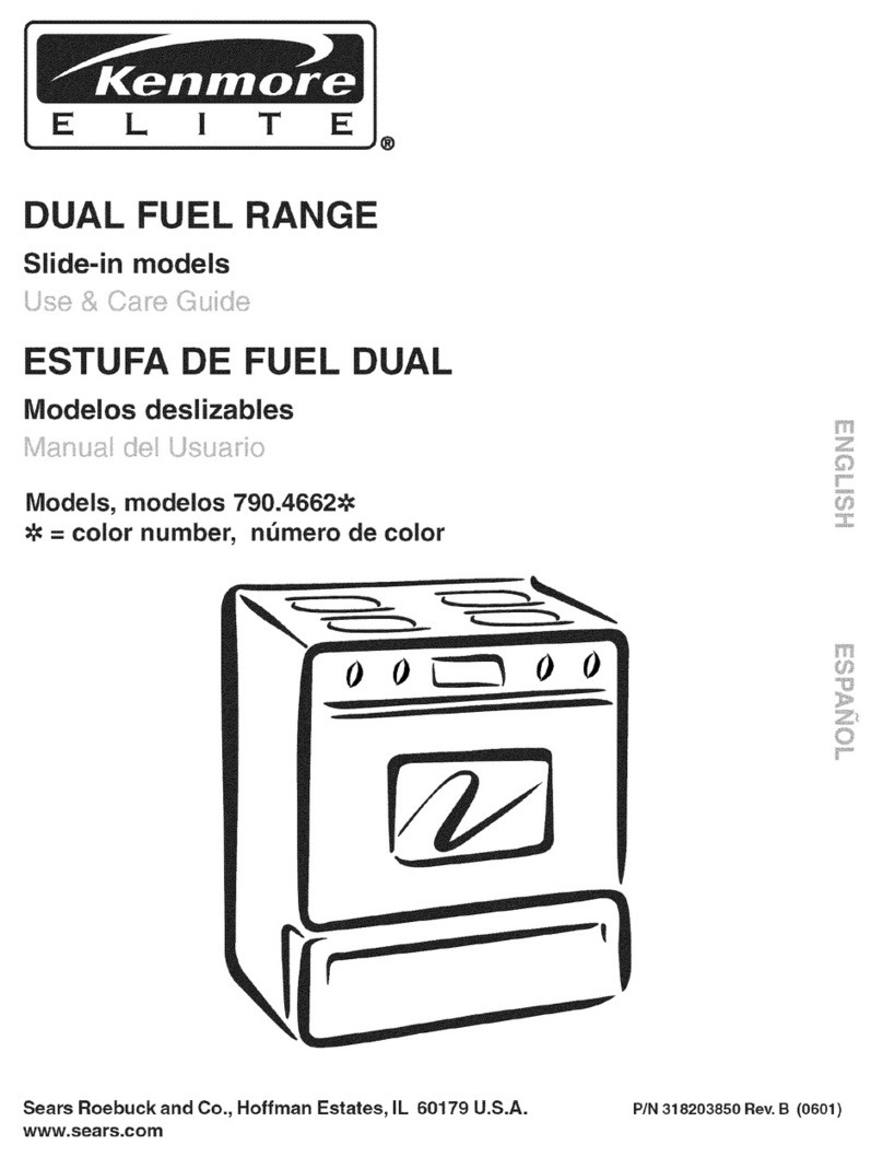 Kenmore 790.4662 Use & care guide