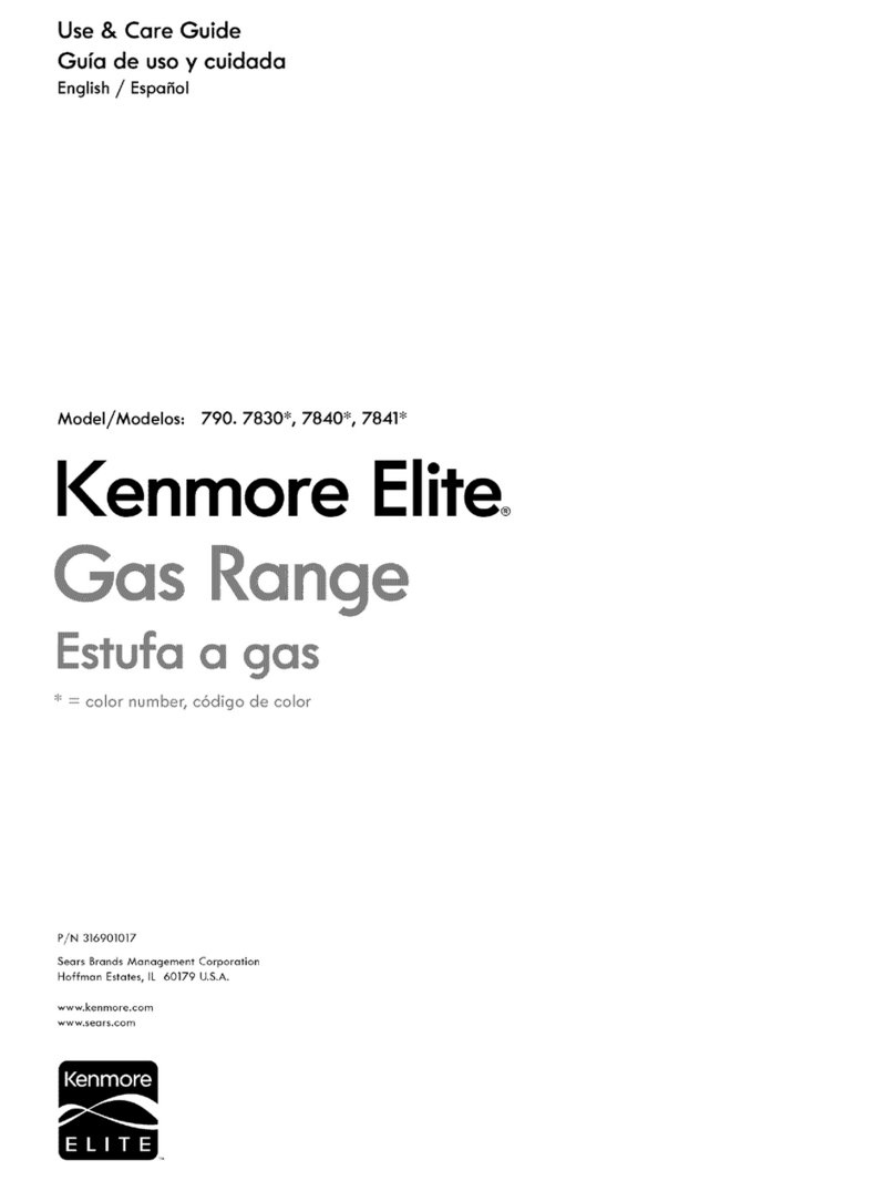 Kenmore 790 Use and care guide