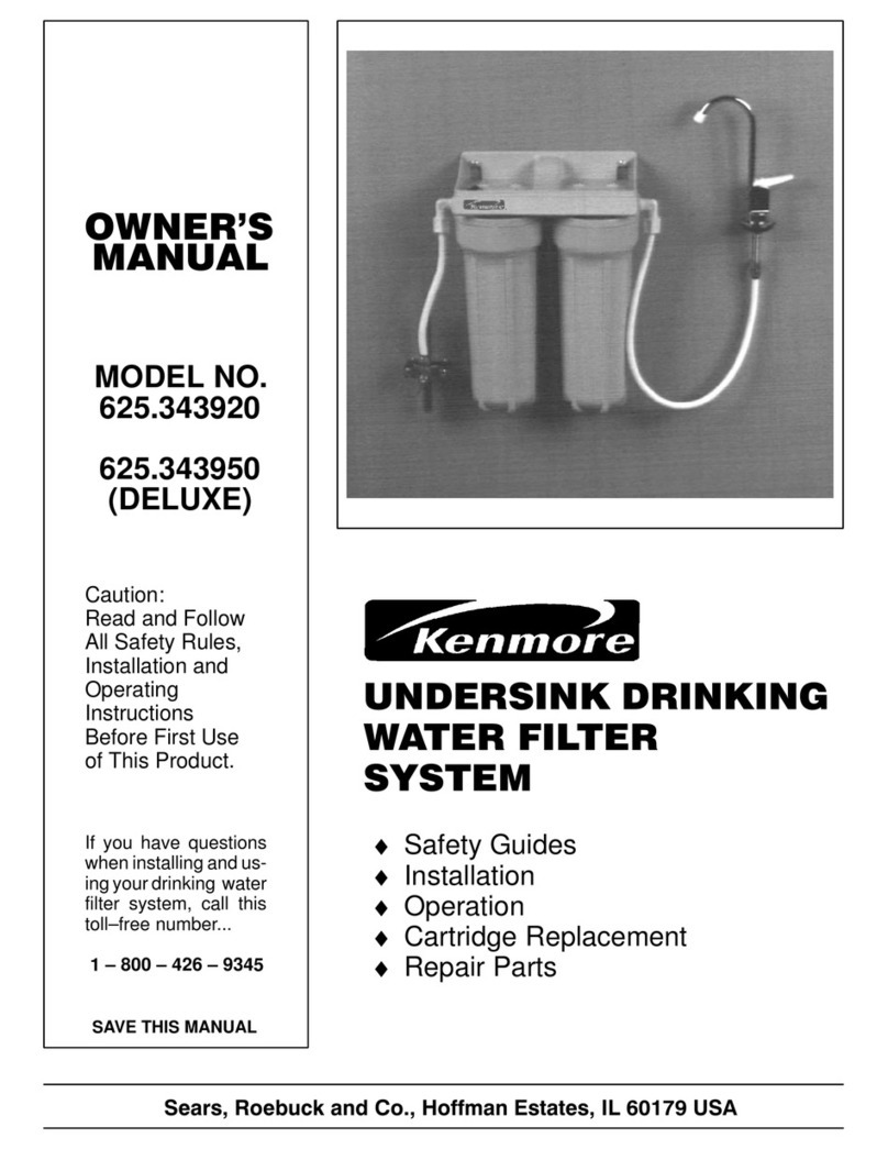 Kenmore 625.343920 owner's manual