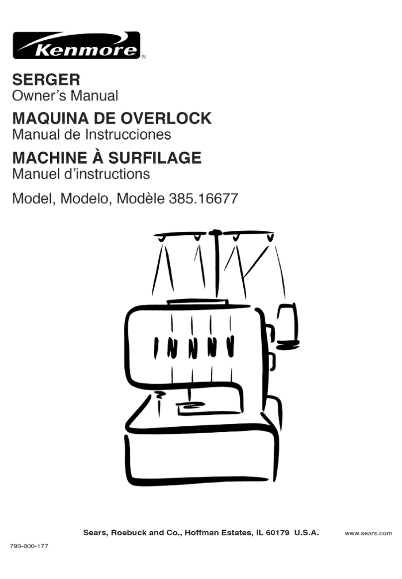 Kenmore 385.16677 owner's manual