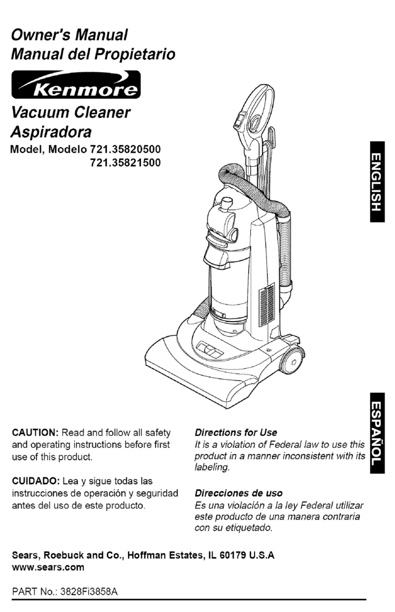 Kenmore 721.358205 User manual