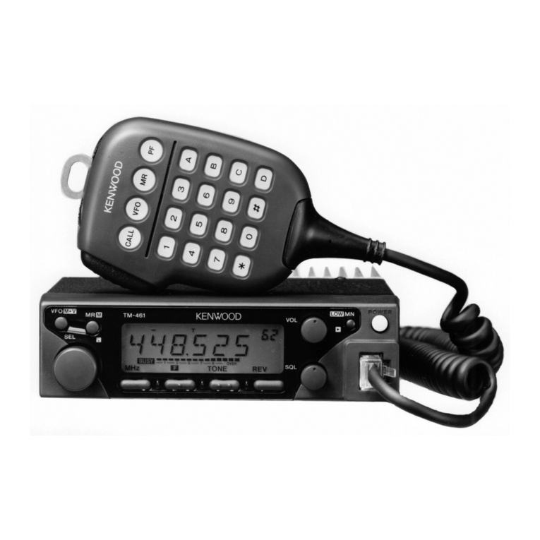 Kenwood TM-261A User manual