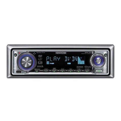 Kenwood KDV-412 instruction manual