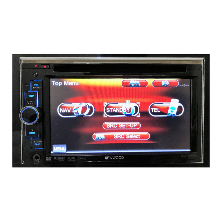 Kenwood DDX5036 User manual