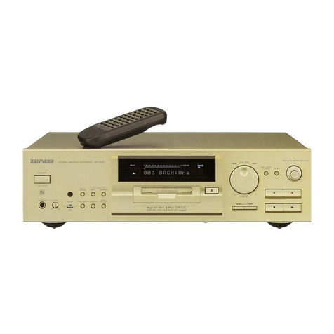 Kenwood DM-9090 User manual