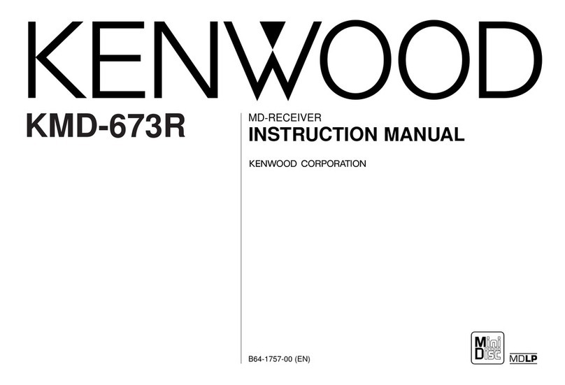 Kenwood KMD-673R instruction manual
