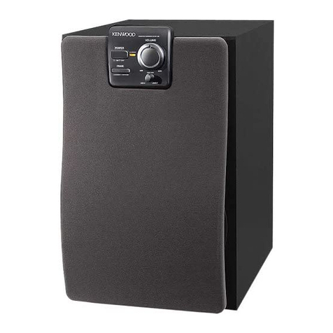 Kenwood SW-305 instruction manual
