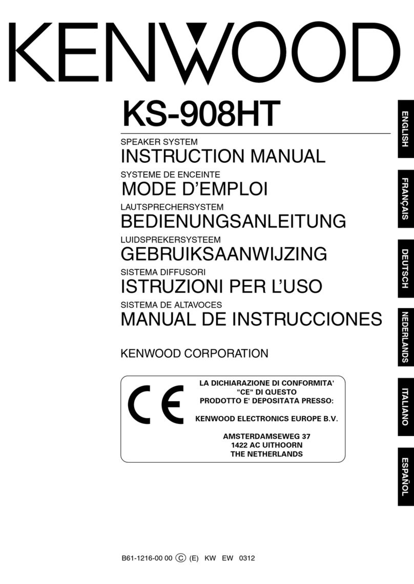 Kenwood KS-908HT User manual