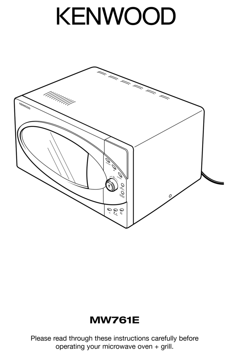 Kenwood MW761E User manual