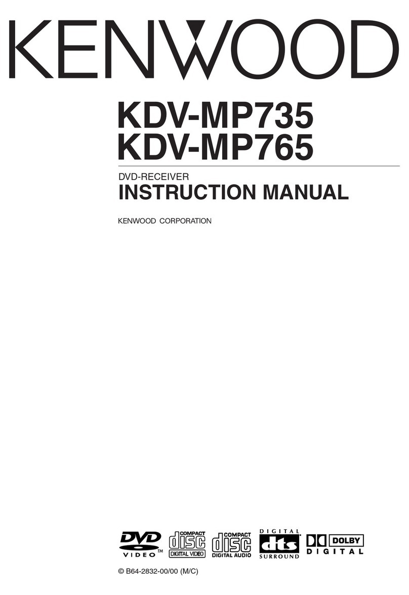 Kenwood KDV-MP735 User manual
