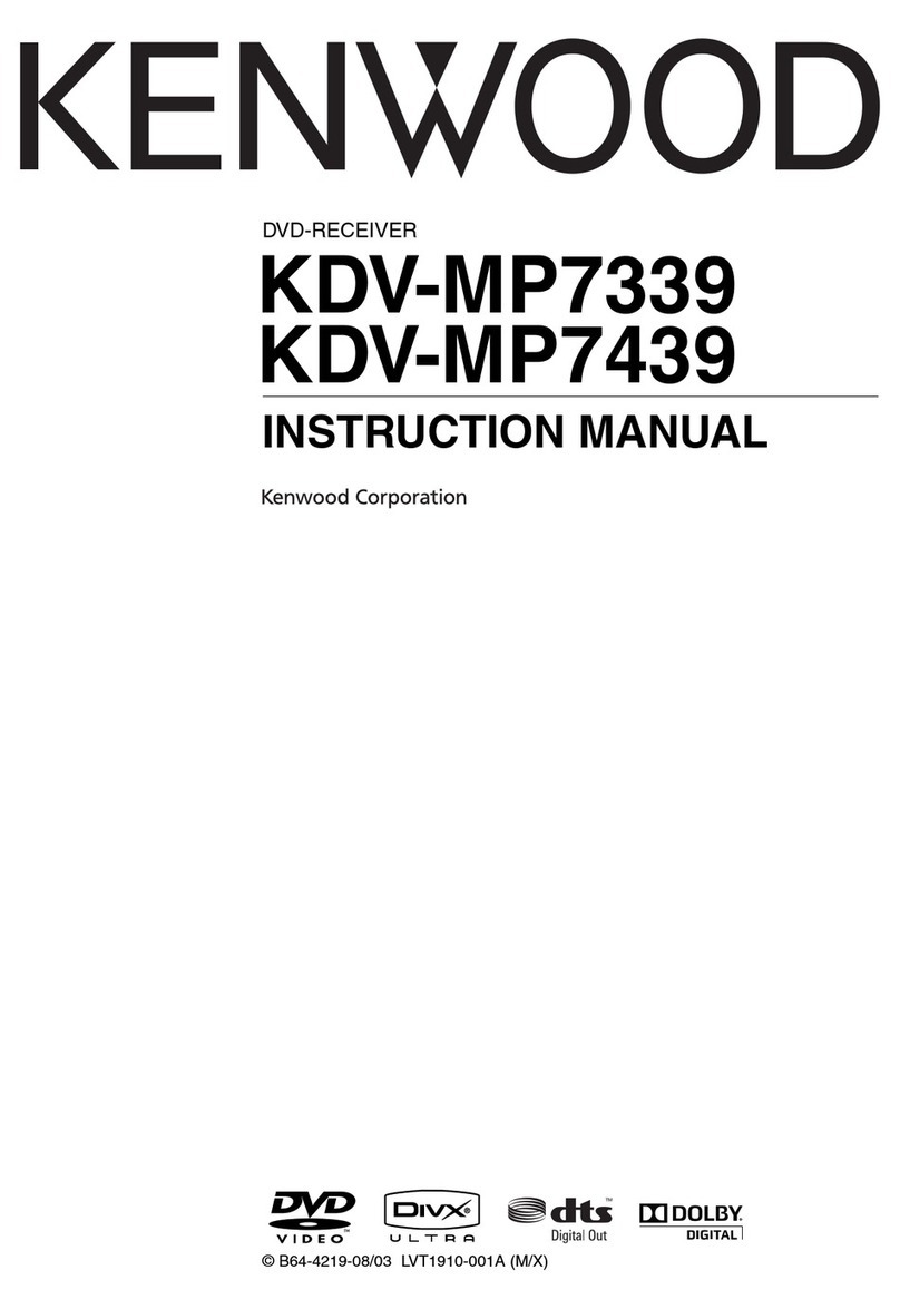 Kenwood KDV-MP7339 instruction manual