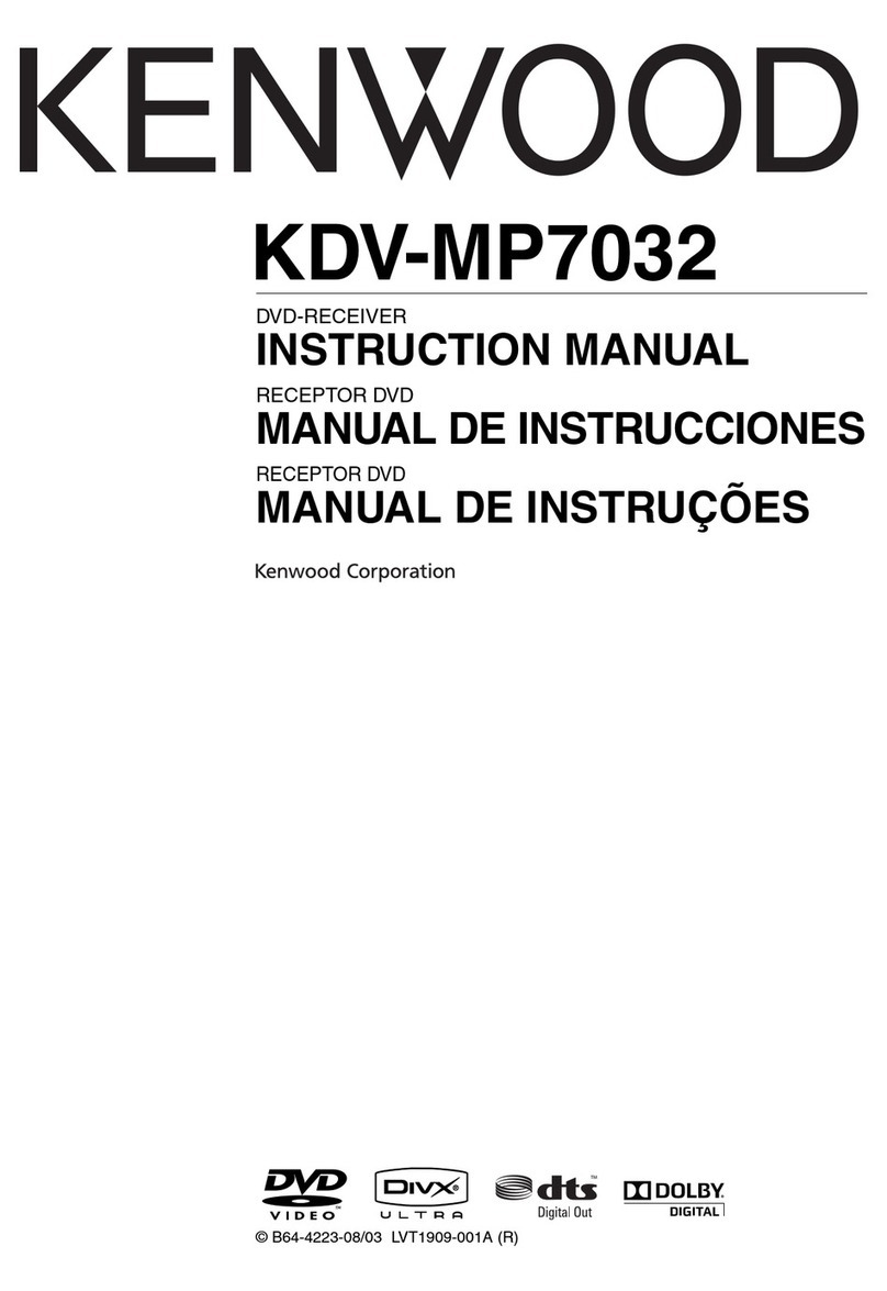 Kenwood KDV-MP7032 instruction manual