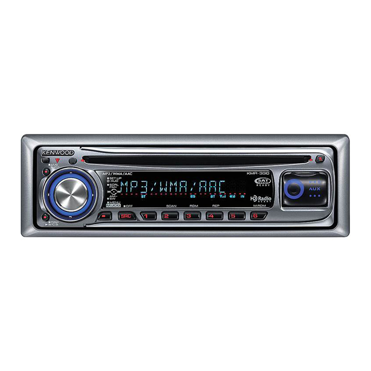 Kenwood KMR-330 User manual