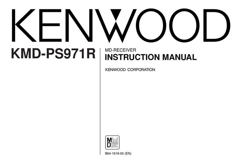 Kenwood KMD-PS971R User manual