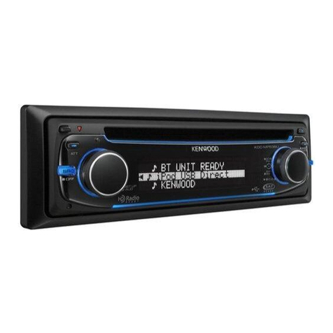 Kenwood KDC-MP538U User manual