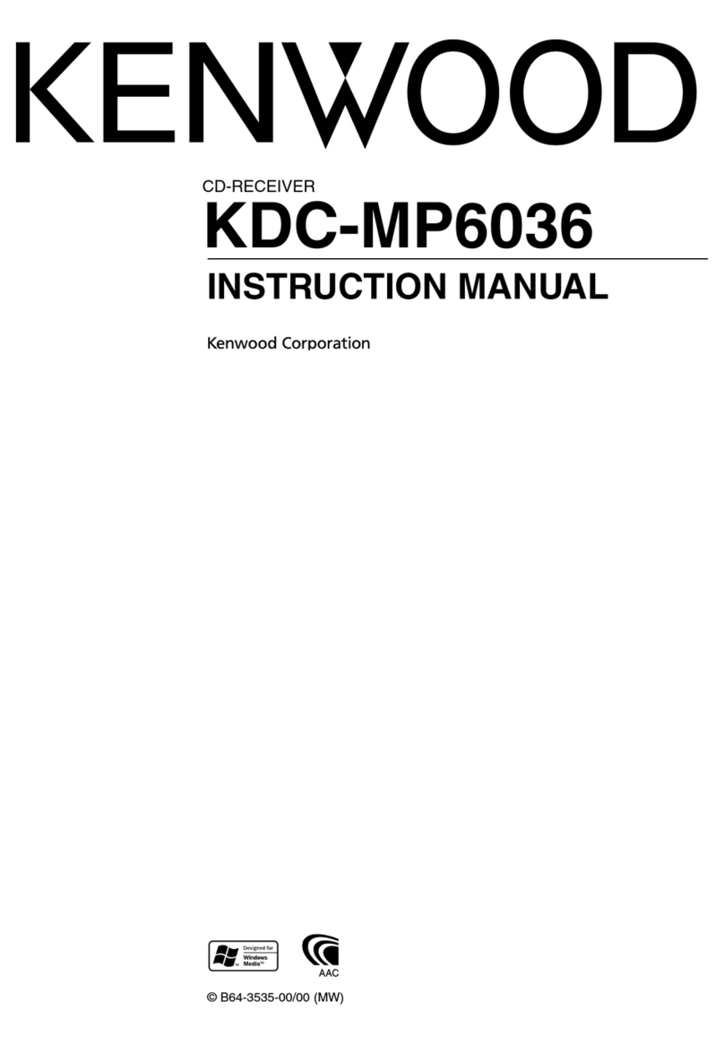 Kenwood KDC-MP6036 instruction manual