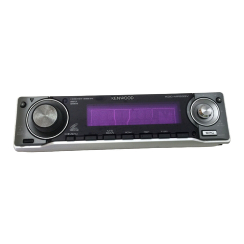 Kenwood KDC-MP533V User manual