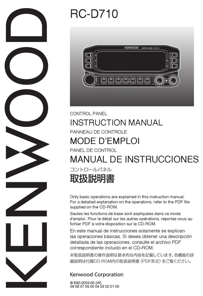 Kenwood RC-D10 User manual
