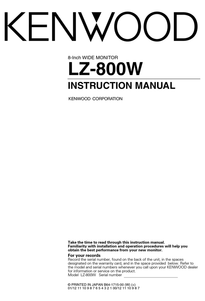 Kenwood LZ-800W User manual
