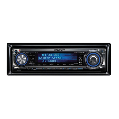Kenwood KDC-X7006 User manual