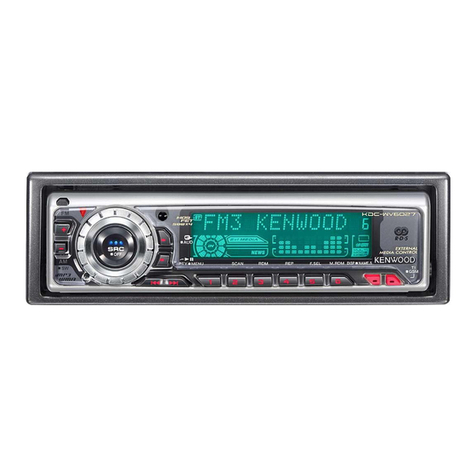 Kenwood KDC-W6027 User manual