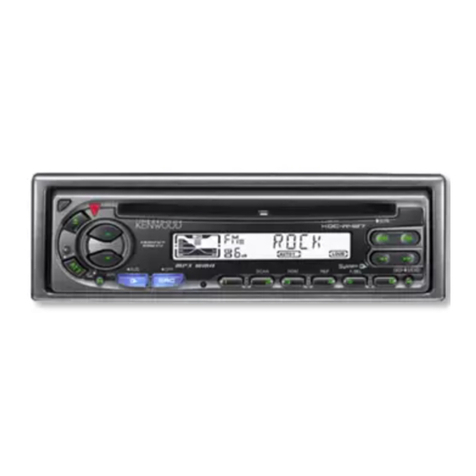 Kenwood KDC-W427 instruction manual