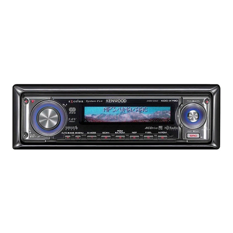 Kenwood KDC-MP732 User manual Kenwood KDC-MP732 User manual