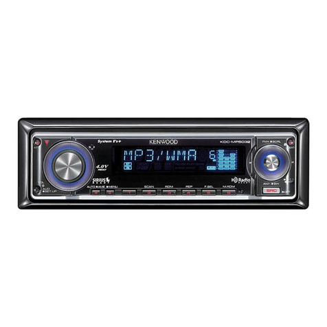 Kenwood KDC-MP5032 User manual
