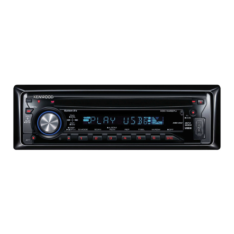 Kenwood KDC-MP435U instruction manual