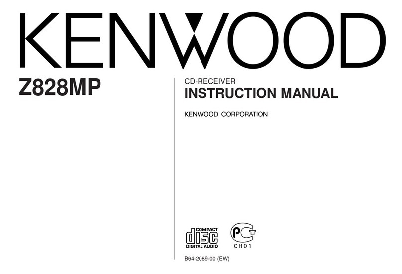 Kenwood Z828MP instruction manual