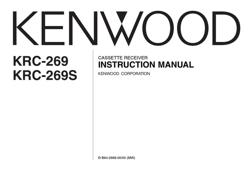 Kenwood KRC-269 User manual