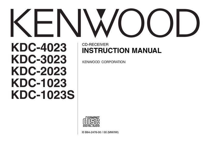 Kenwood KDC-1023 User manual