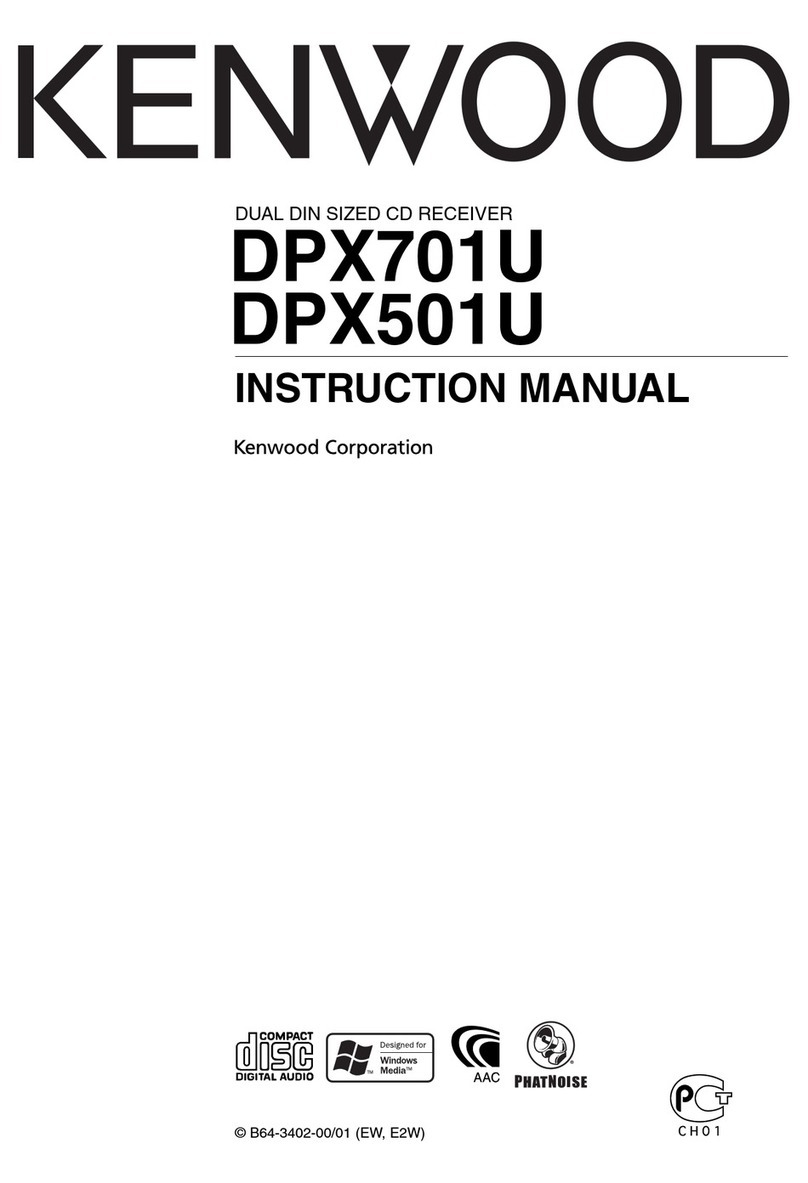 Kenwood DPX501U User manual