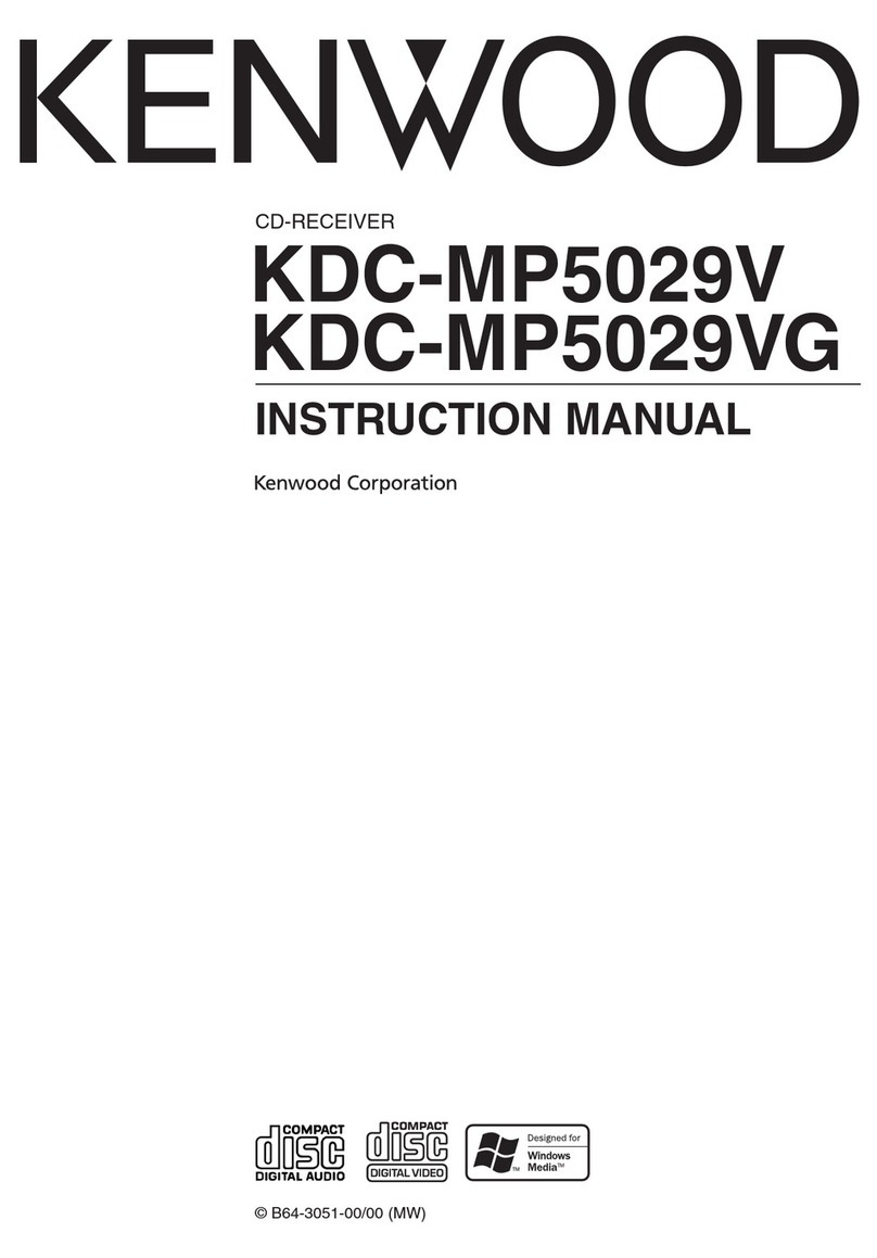 Kenwood KDC-MP5029V User manual