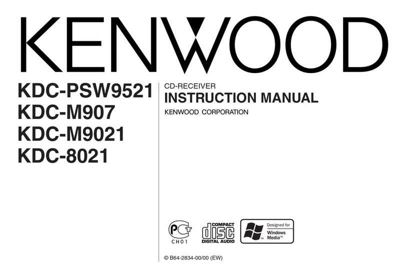 Kenwood KDC-8021 User manual