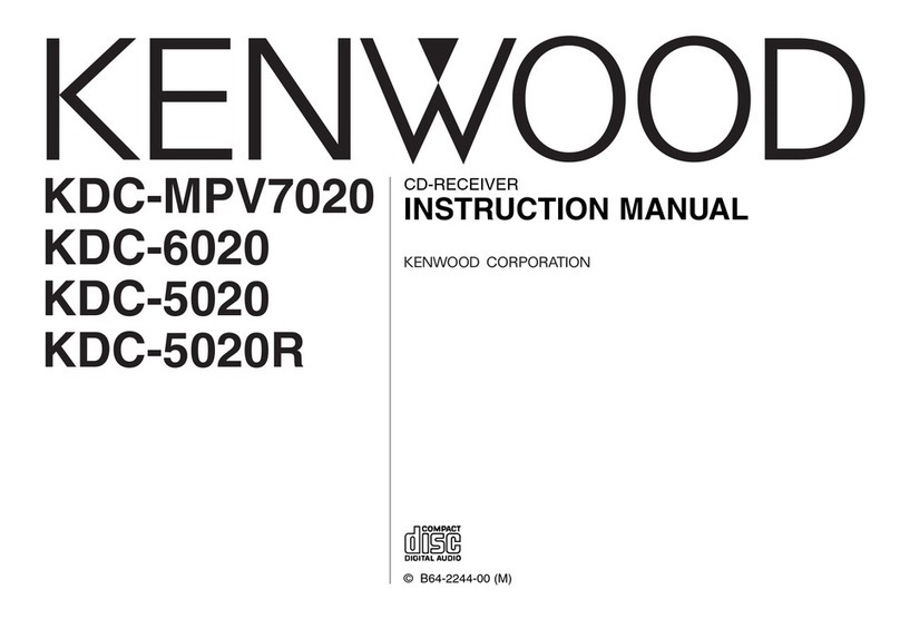 Kenwood KDC-5020 User manual