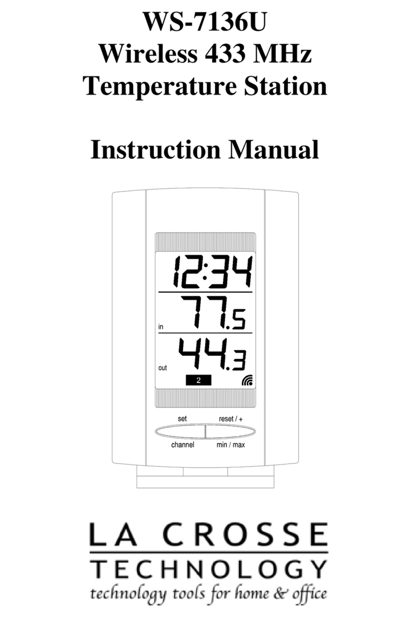 La Crosse Technology WS-7136U User manual