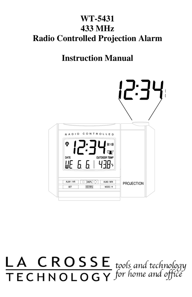 La Crosse Technology WT-5431 User manual