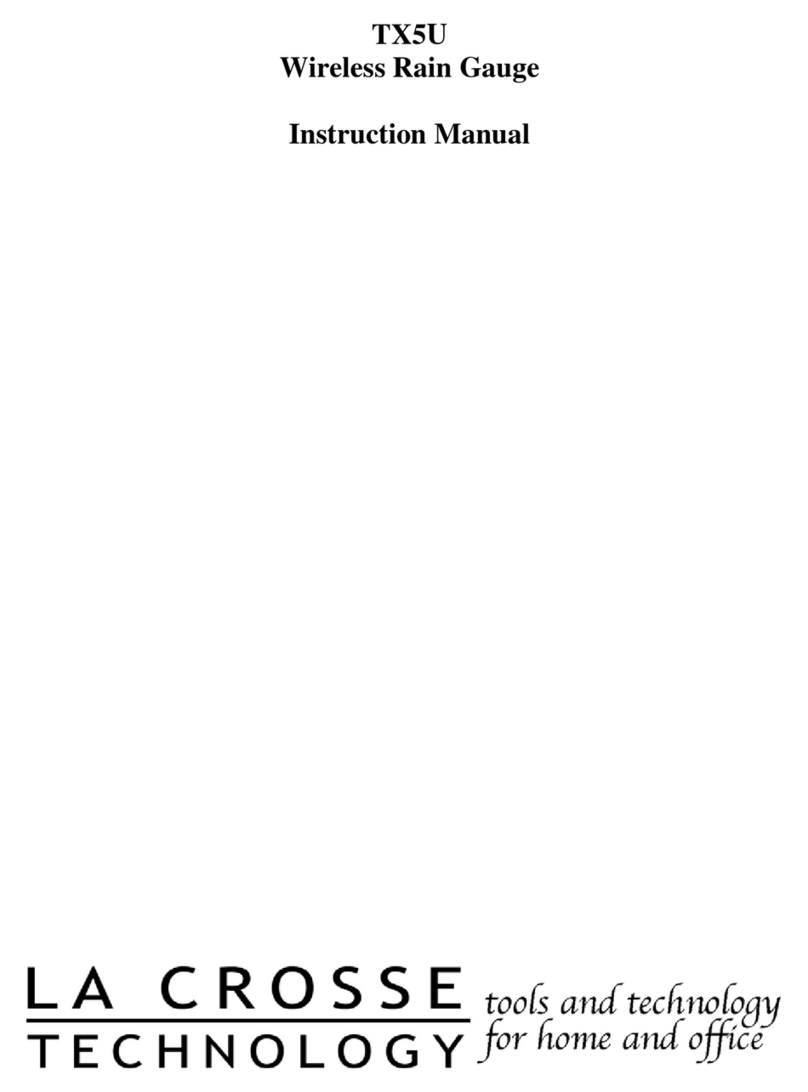 La Crosse Technology TX5U User manual