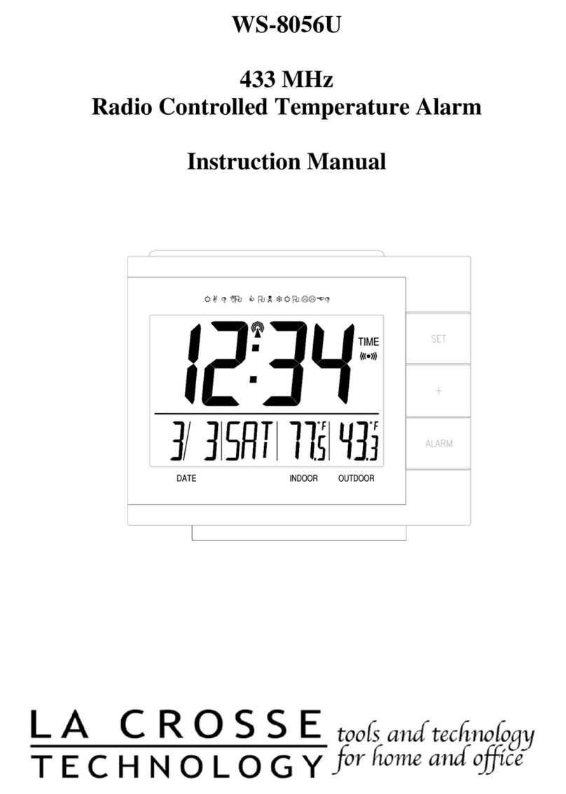 La Crosse Technology WS-8056U instruction manual La Crosse Technology WS-8056U instruction manual