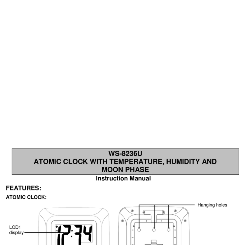 La Crosse Technology WS-8236U User manual