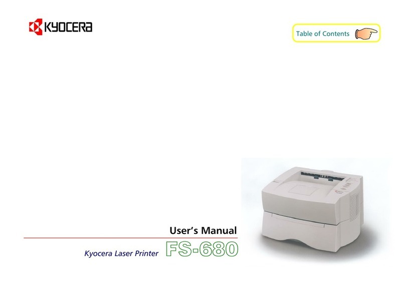 Kyocera FS-680 User manual