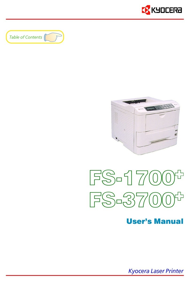 Kyocera FS-1700 User manual